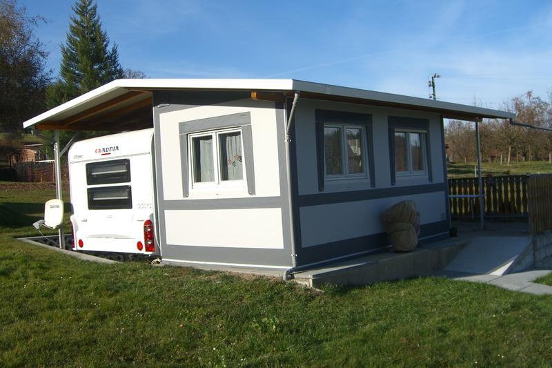 Holzzelt Schluchsee mit begehbarem Dach